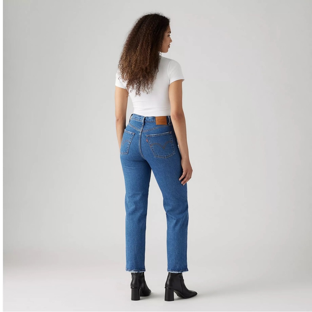 LEVIS RIBCAGE STRAIGHT ANKLE WOMEN'S JEANS